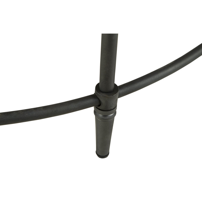 Trent Austin Design® Rainville 38" Mango Solid Wood And Metal Round Coffee Table & Reviews Wayfair